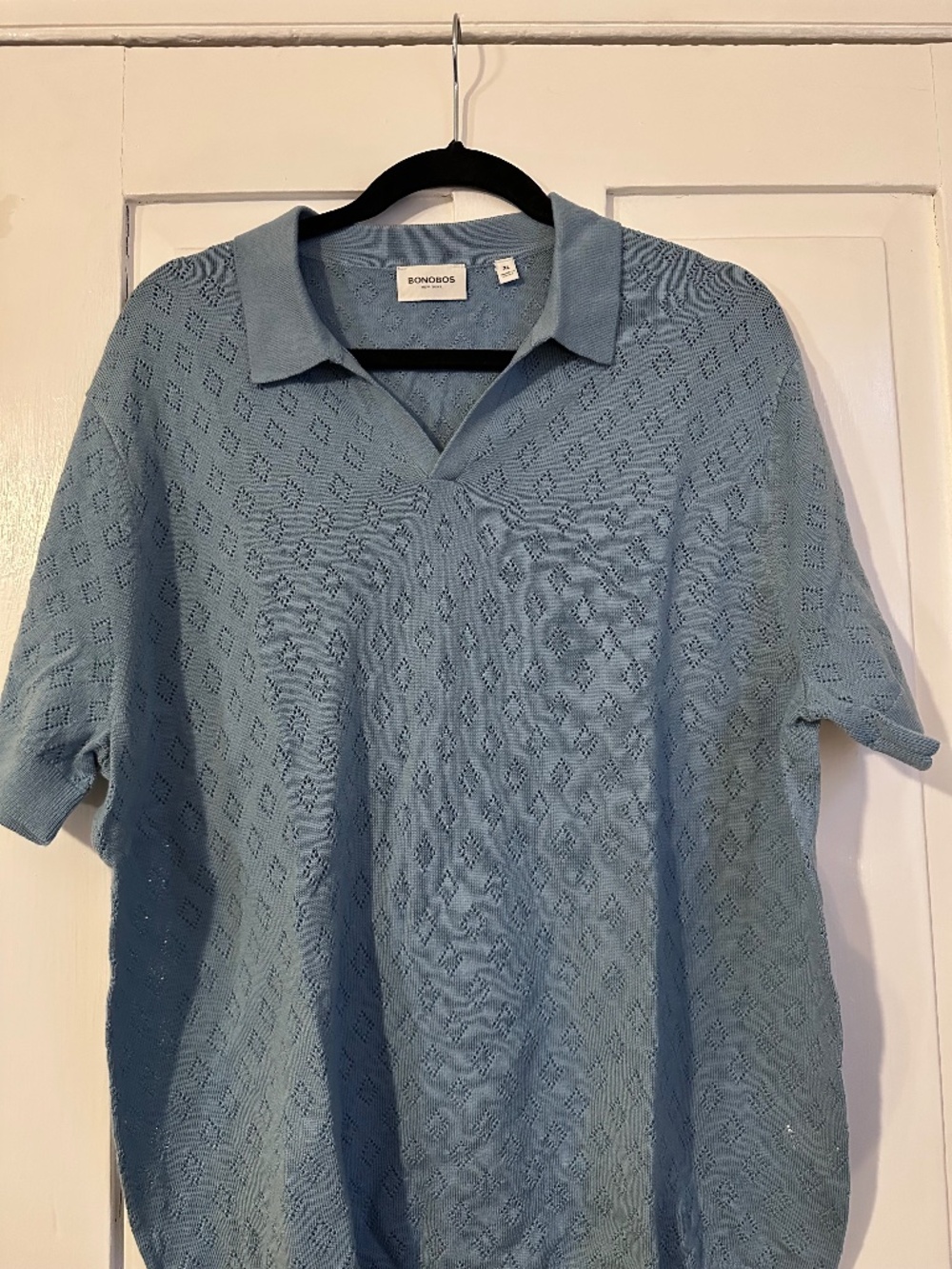 Bonobos Blue Polo Size XL